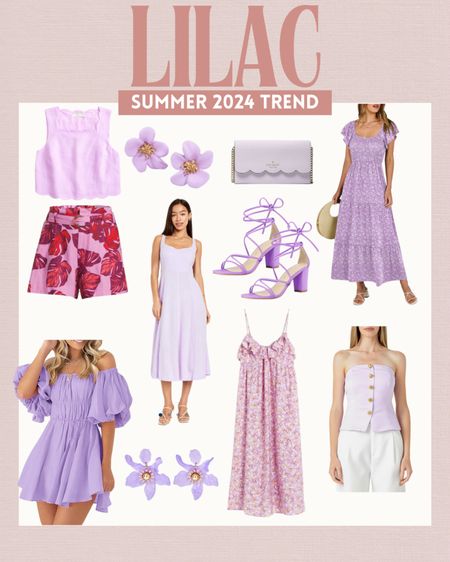 Lilac summer trend 2024

#LTKFindsUnder50 #LTKSeasonal #LTKShoeCrush