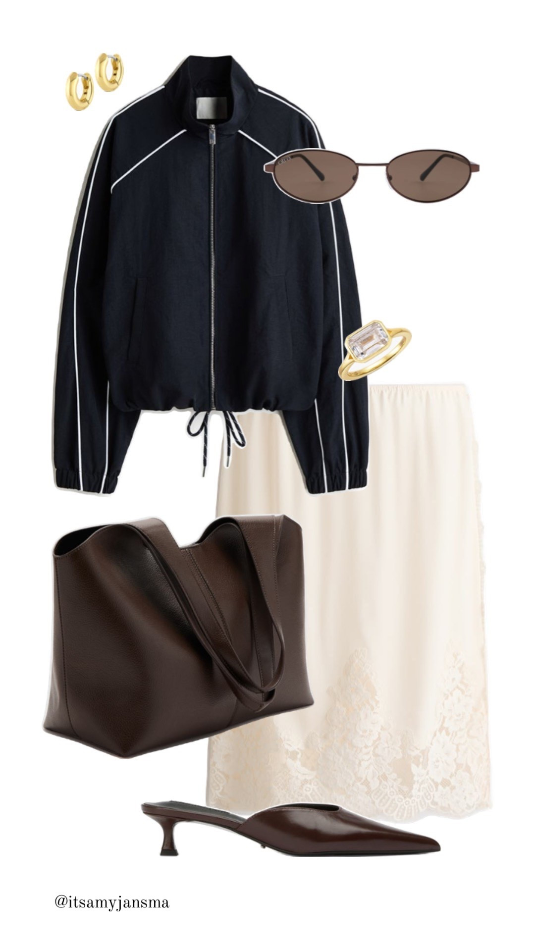 Sporty chic outfit 

windbreaker outfit, windbreaker and skirt, spring 2026 fashion, sporty chic outfit, elevated casual, cool girl fashion, windbreaker and skirt, trendy skirt outfit, spring skirt outfit, chic fashion, effortless fashion girl

#LTKSeasonal #LTKootd