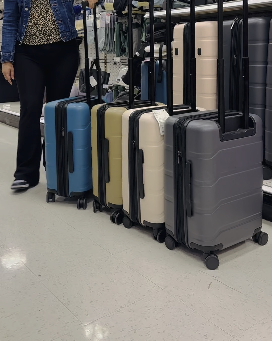 Back Friday Sale✨ stylish and spacious solution for travelers, featuring a lightweight design. Love the color variation. 
✨Manifesting more traveling 🧳 #target 

#LTKCyberWeek #LTKHoliday #LTKSaleAlert