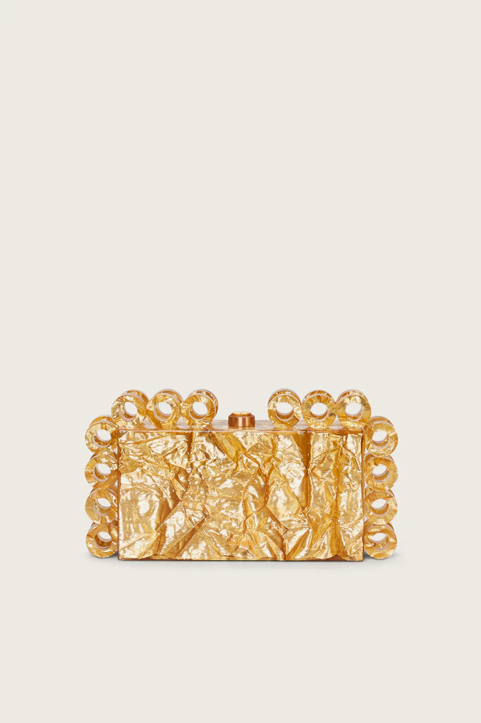 HARLOW CLUTCH - GOLD | Cult Gaia - US