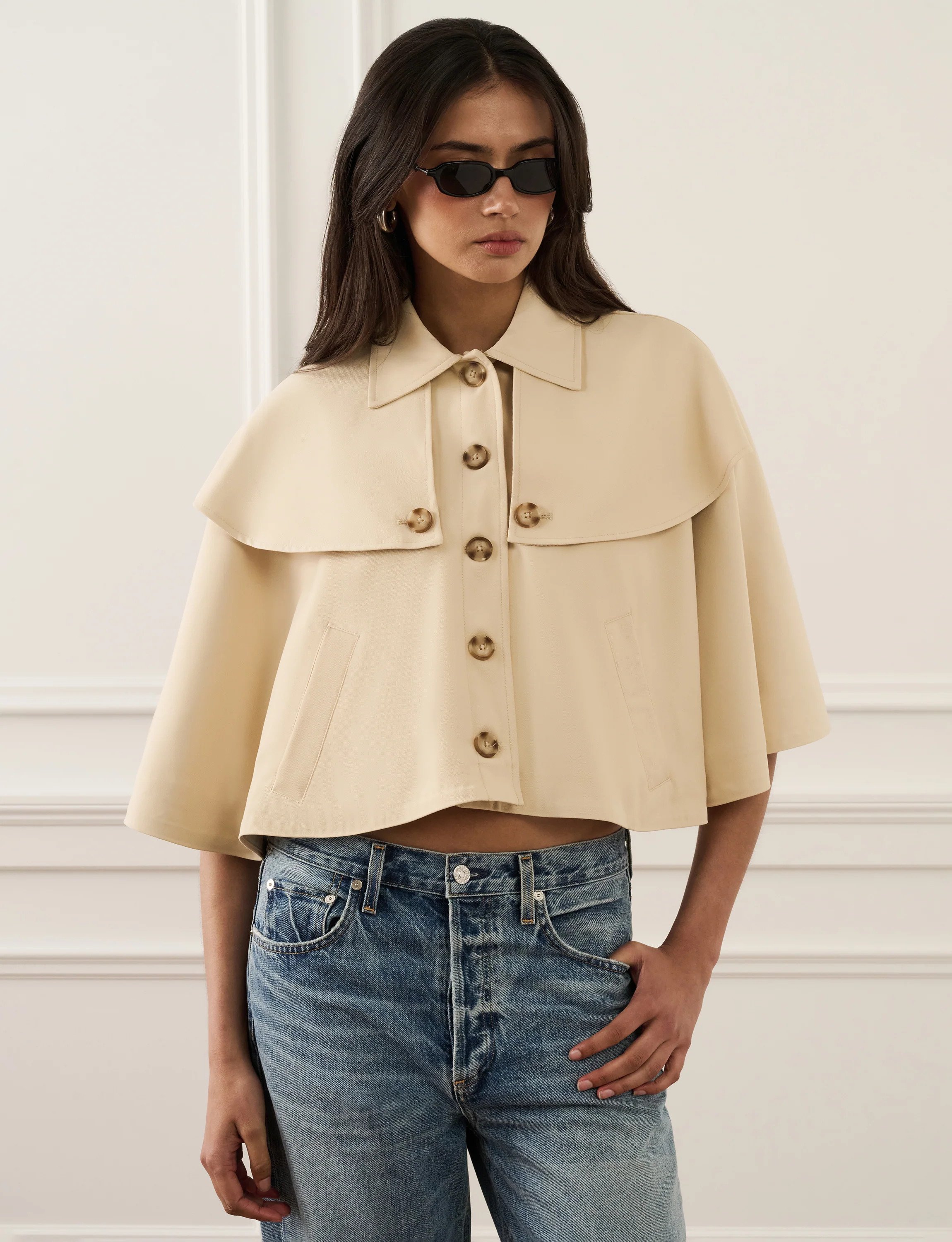 Cape Trench Jacket | We Wore What