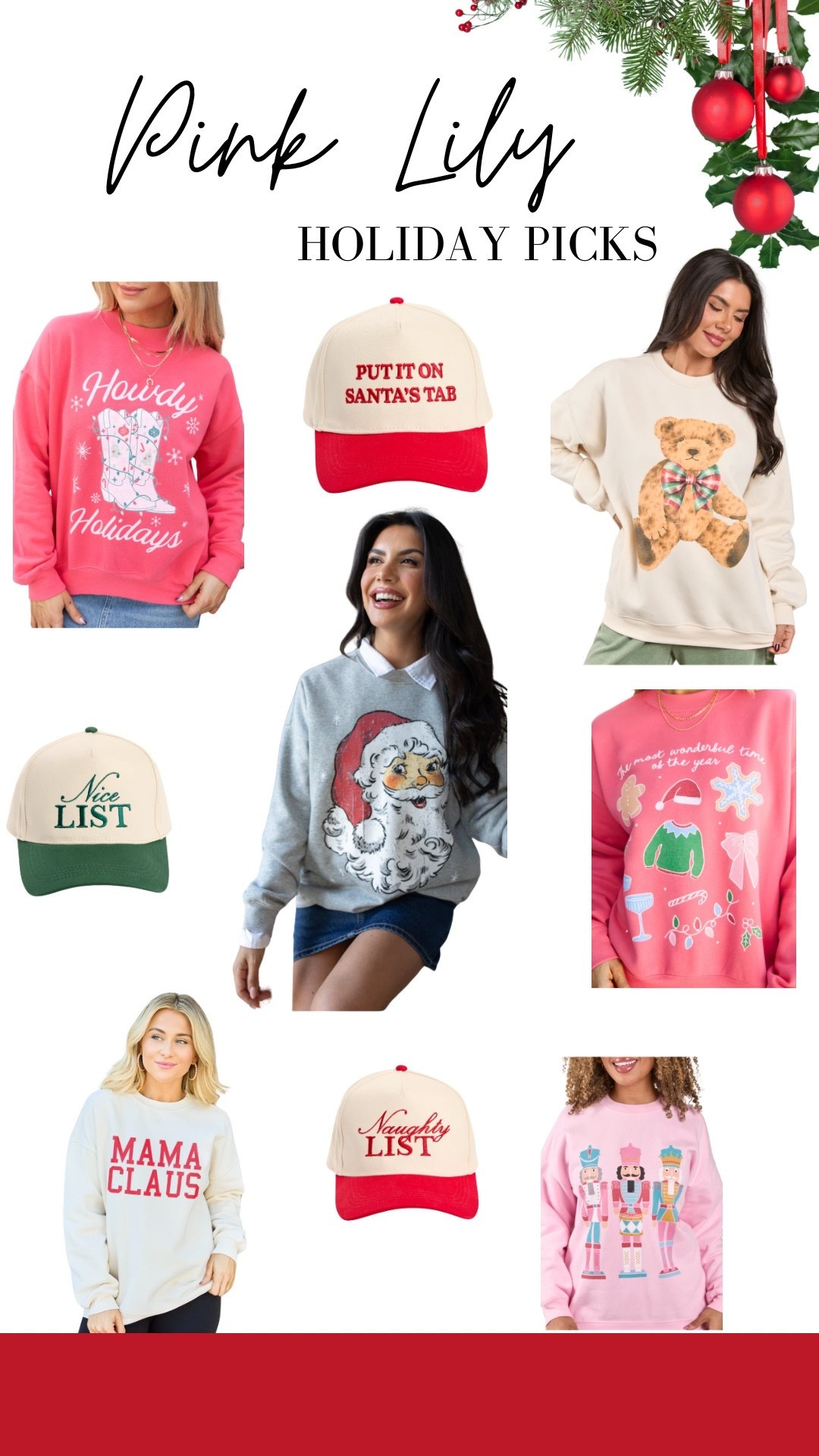 Pink Lily has a huuuge sale going on! The whole site is 50% off! Use the code BIGDEAL at check out! Some of my favorite Christmas items ❤️

#LTKGiftGuide #LTKCyberWeek #LTKHoliday