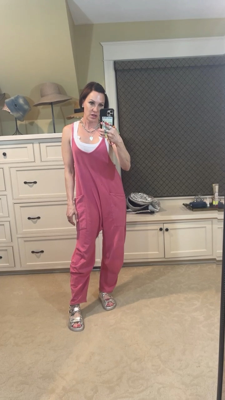 Romper try on… I am wearing a size small for reference 

#LTKunder100 #LTKswim #LTKfit