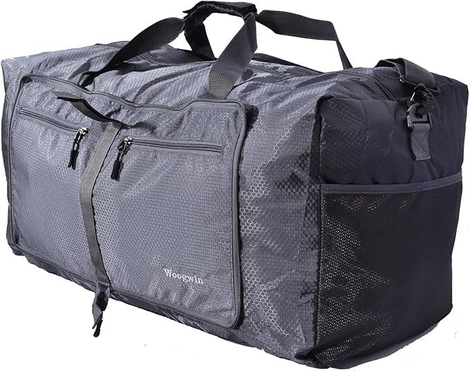 Woogwin Travel Duffel Bag Large Foldable Waterproof Overnight Bag for Beach Swim Bags Pool Sports... | Amazon (US)