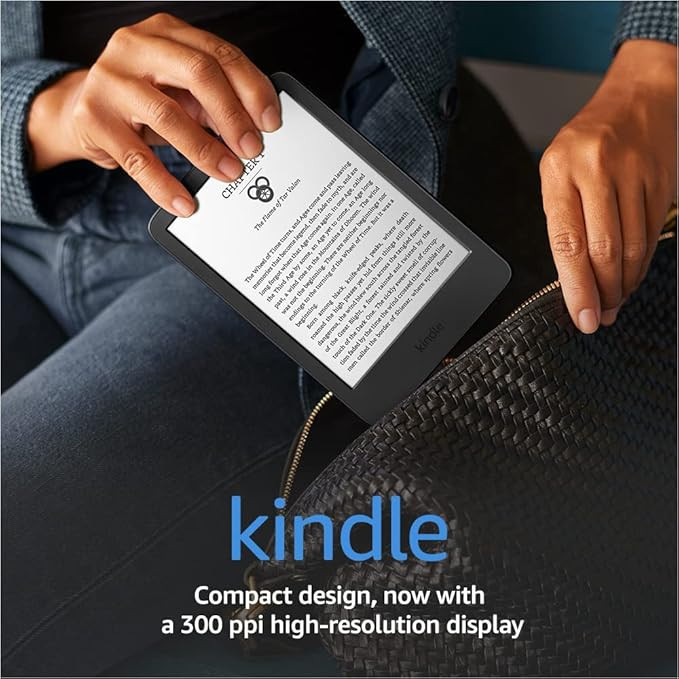 International Version – Kindle – The lightest and most compact Kindle, now with a 6” 300 pp... | Amazon (US)