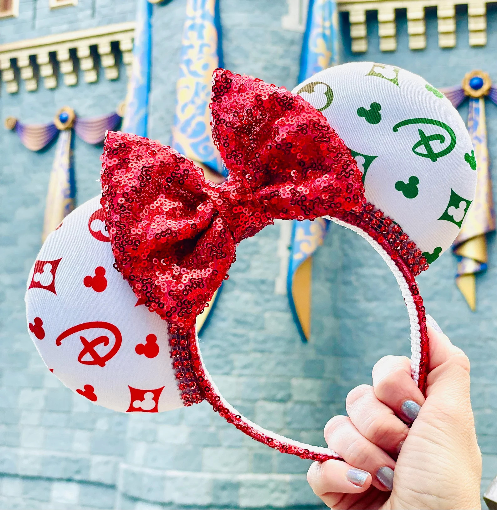 Designer Holiday Mouse Ears | Etsy | Etsy (US)