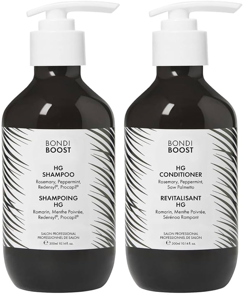 BondiBoost HG Anti-Thinning Shampoo Conditioner Set [10.14 fl oz each], Clinically Tested to Prom... | Amazon (US)