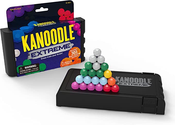 Educational Insights Kanoodle Extreme Puzzle Game, Brain Teaser Puzzle Challenge Game for Adults,... | Amazon (US)