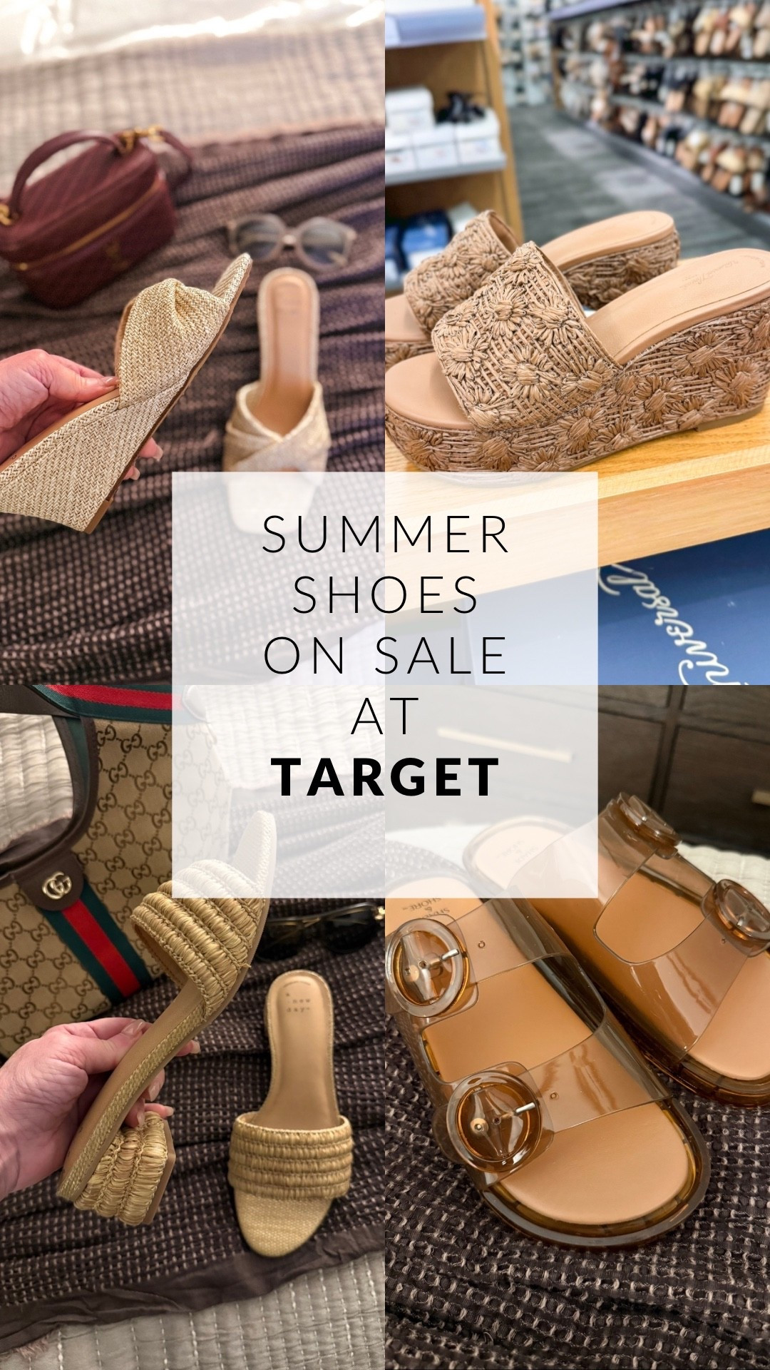 These cute summer Sandler are 20% off right now.

Amie Pagan, target style, summer sandals

#LTKootd #LTKSaleAlert