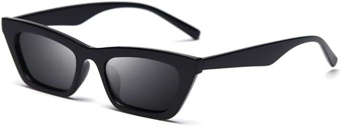 Square Cat Eye Sunglasses for Women Men Fashion Trendy Style Polarized UV Protection Vintage | Amazon (US)