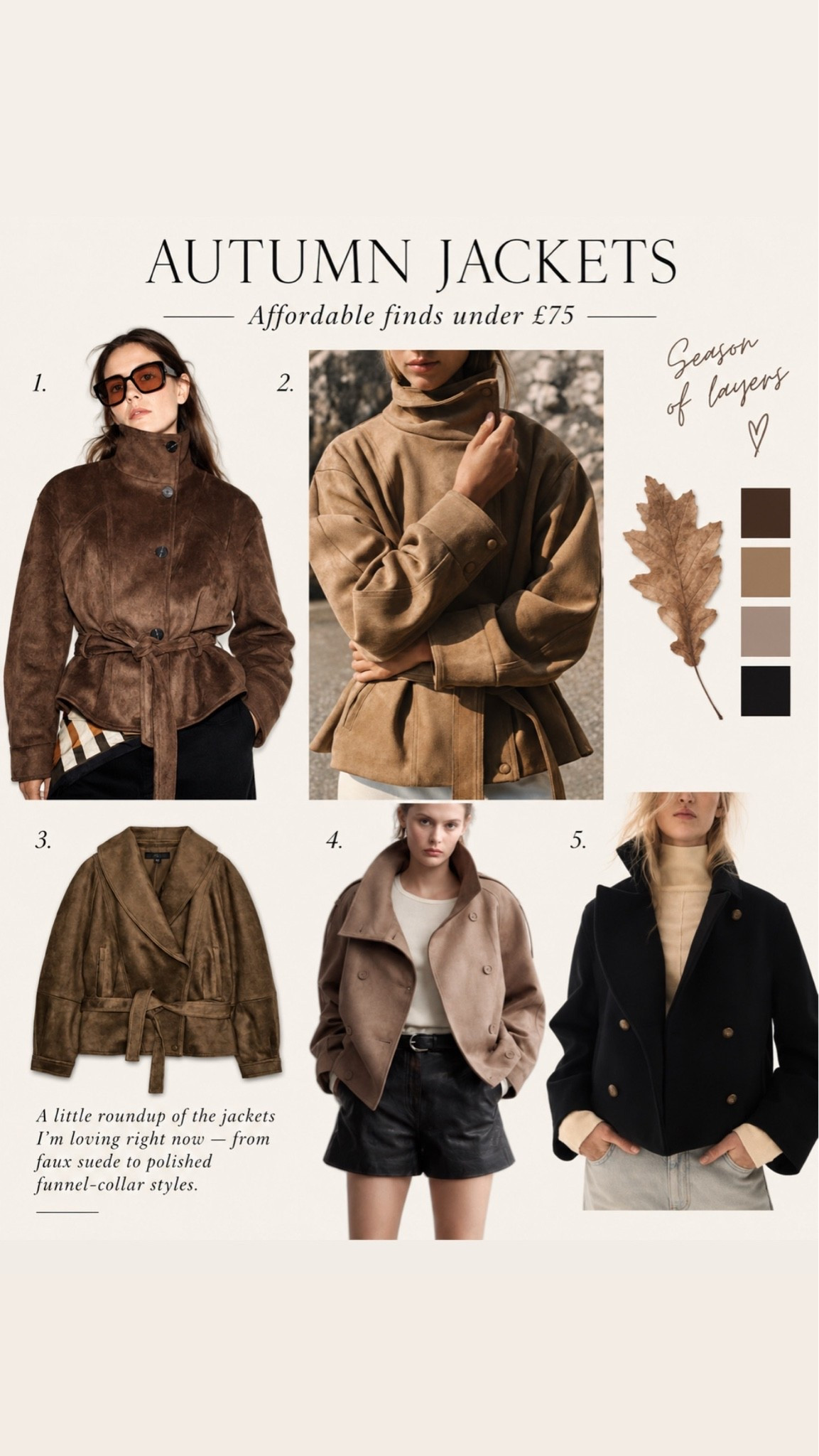 Autumn jackets

#LTKautumn #LTKuk #LTKeurope