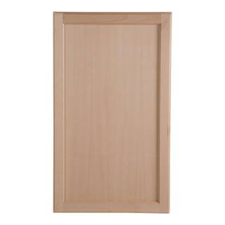 Easthaven Assembled 21x36x12 in. Frameless Wall Cabinet in Unfinished Beech | The Home Depot