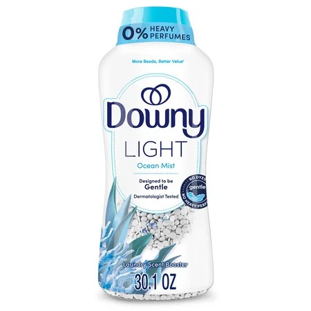 Downy Laundry Scent Beads, Light In-Wash Scent Booster, No Heavy Perfumes, Ocean Mist Scent, 30.1 oz | Walmart (US)