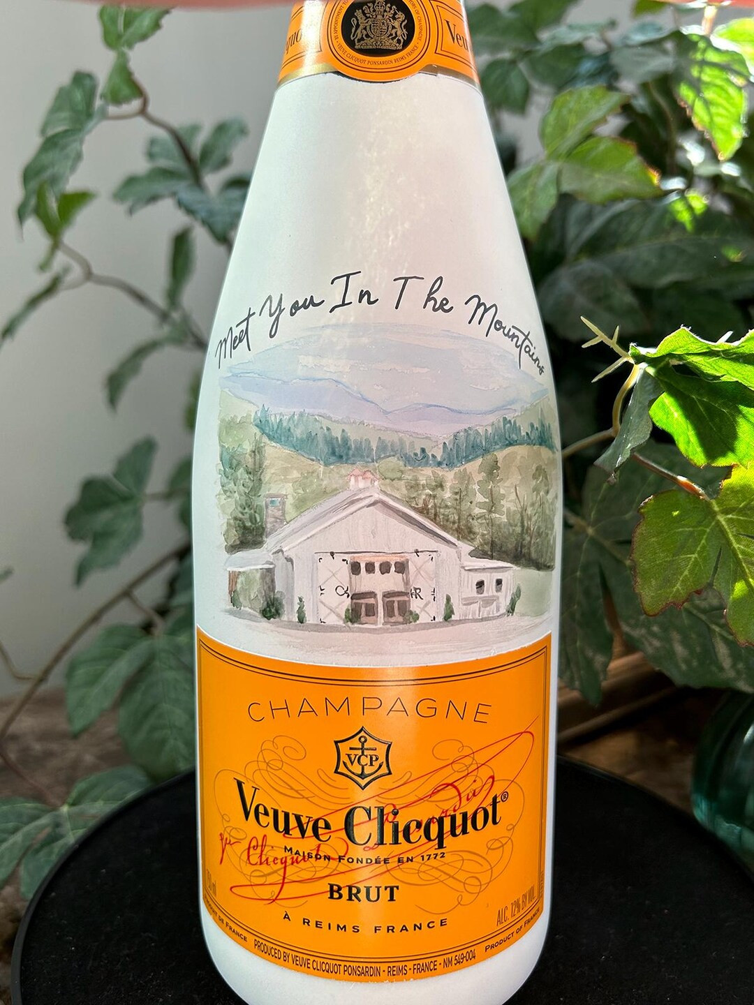 Custom Home or Venue Champagne Bottle, Congratulatory Gift, Anniversary, Beach - Etsy | Etsy (US)