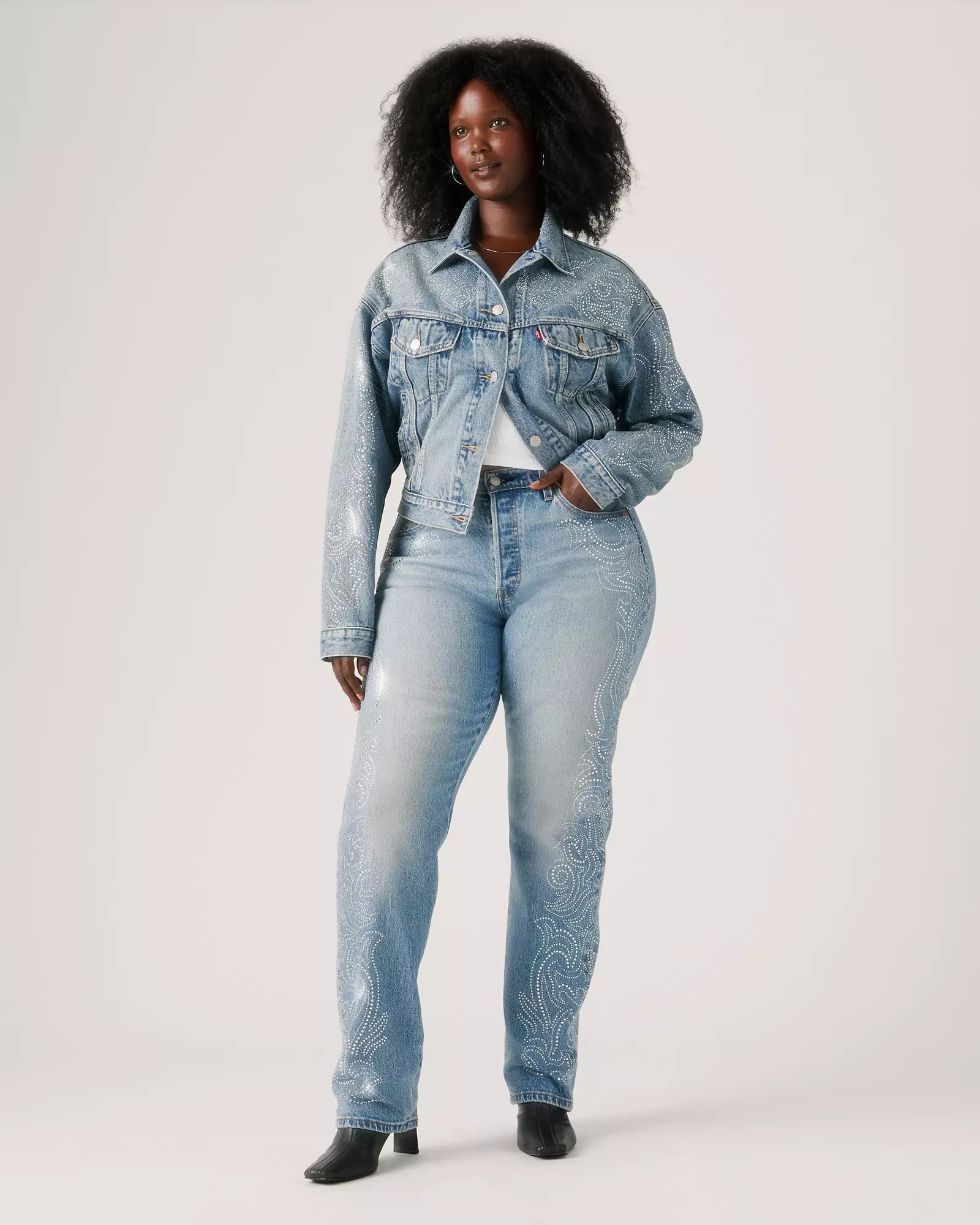 Beyoncé X Levi’s® Shrunken '90s Trucker Jacket | Levi's US
