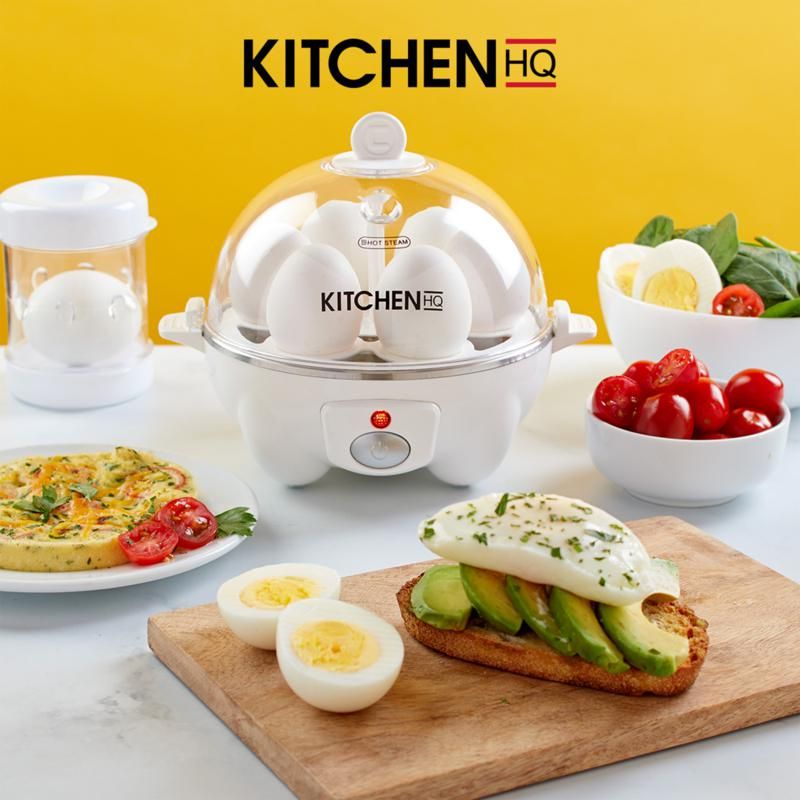Kitchen HQ Egg Cooker and Peeler Set - 20228448 | HSN | HSN