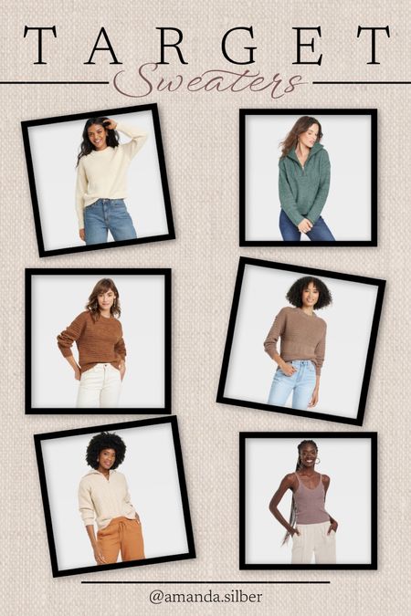 Select sweaters are 30% off right now at Target! 

#LTKstyletip #LTKsalealert #LTKunder50