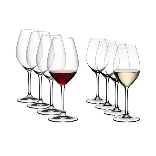 RIEDEL Wine-Friendly Wine Glasses Set | Wayfair North America
