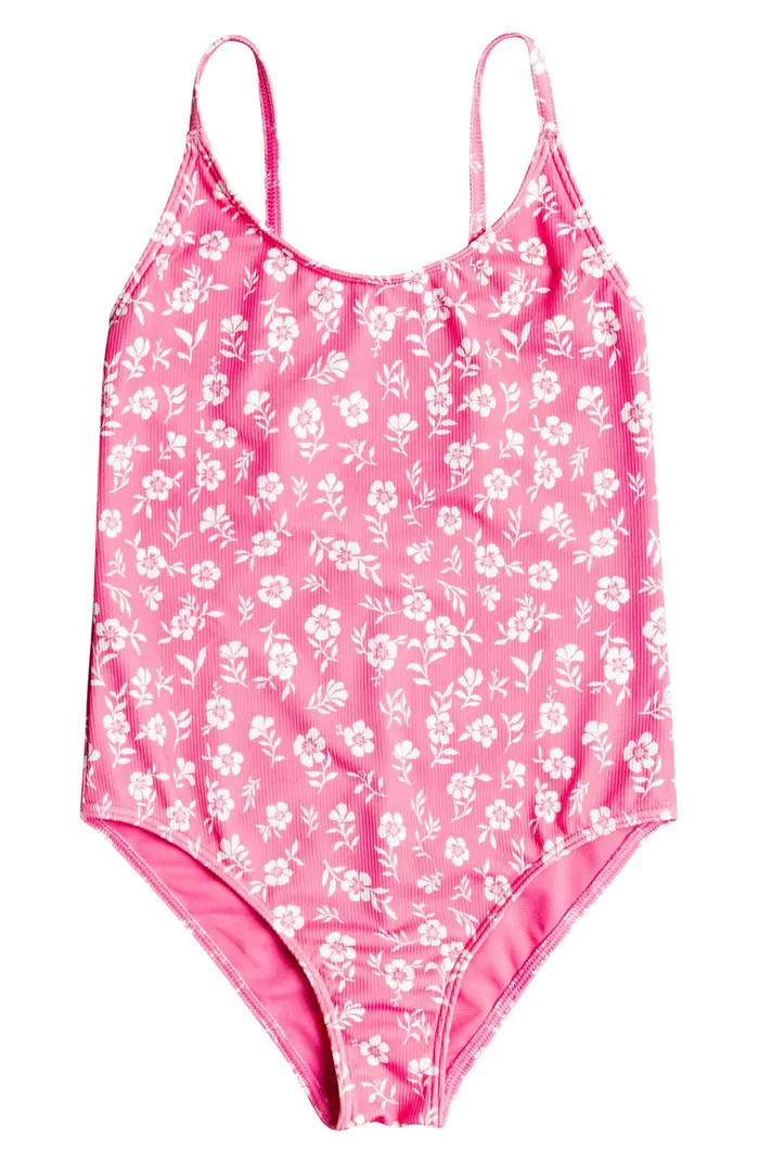 Roxy Kids' Splendid Dream One-Piece Swimsuit | Nordstrom | Nordstrom