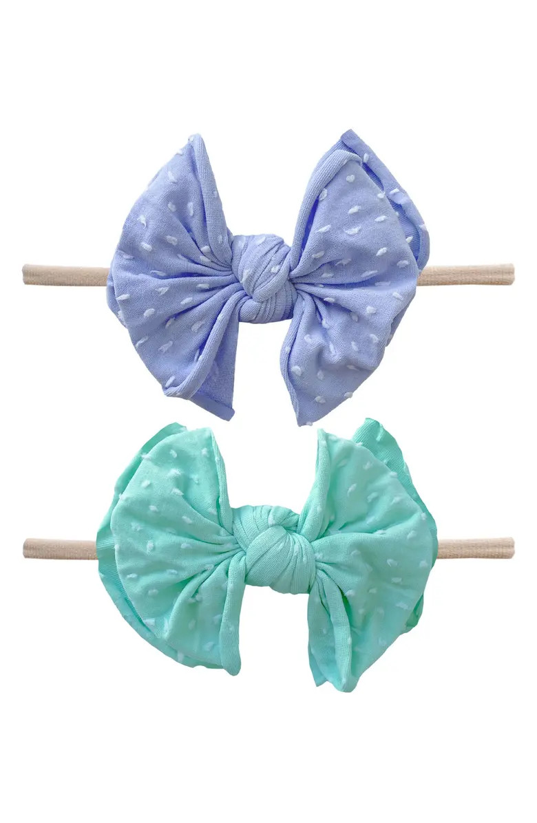 Baby Bling 2-Pack Shab Skinny Headbands (Baby) | Nordstrom | Nordstrom