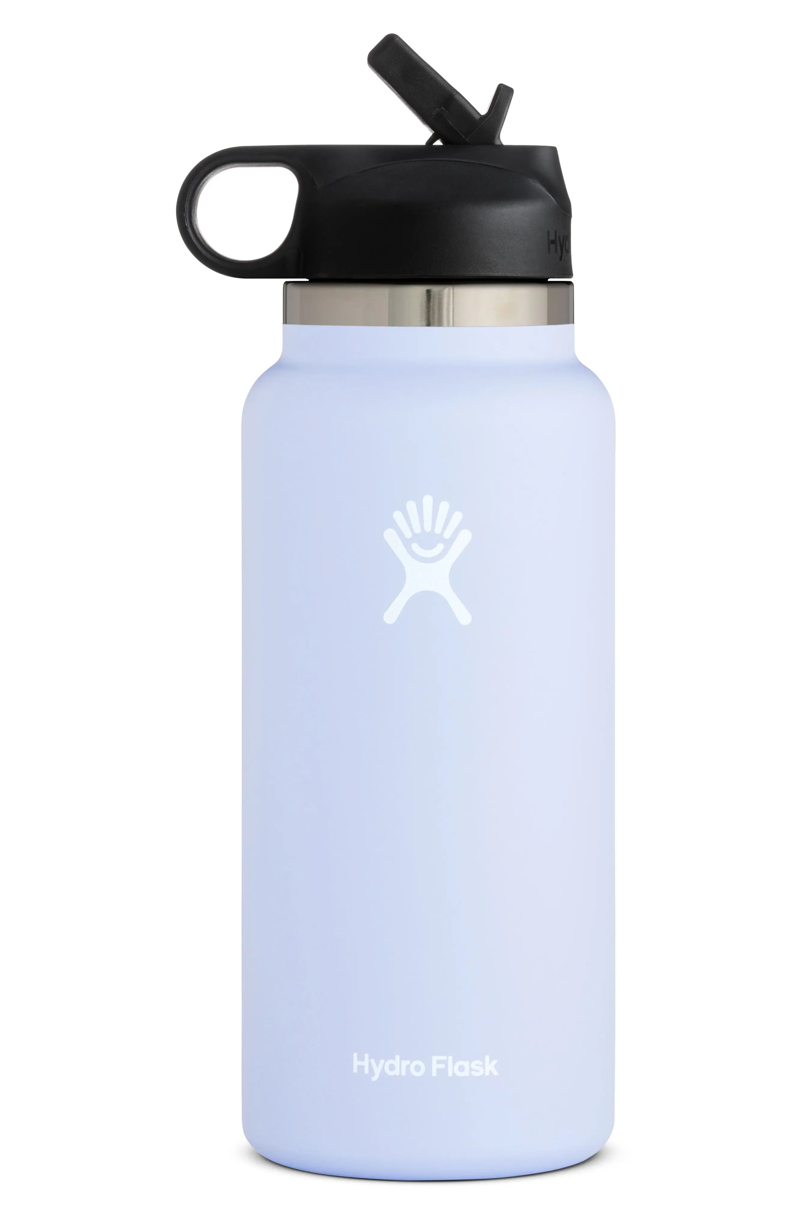 Hydro Flask 32-Ounce Wide Mouth Bottle With Straw Lid, Size One Size - Grey | Nordstrom