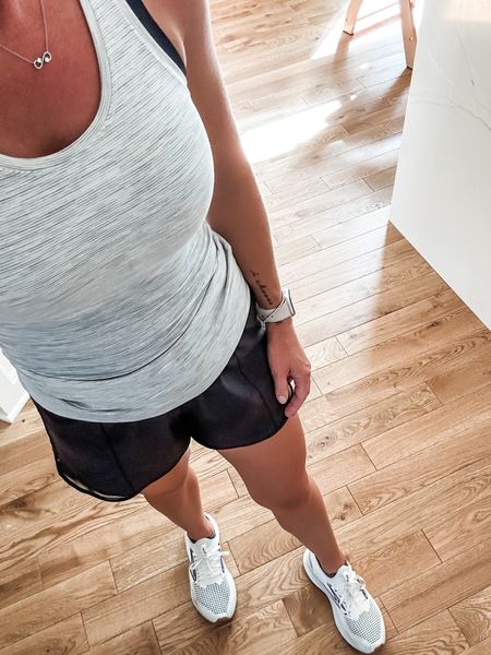 I love summer but not running in heat 🫠 still (very) slowly working back to running and pushing a stroller humbles me… but every day is better! Slow and steady. And when I feel like I’m going to die I remind myself that I basically had two babies in a year so then I walk and give myself grace 🤣

#LTKfitness #LTKunder100 #LTKunder50