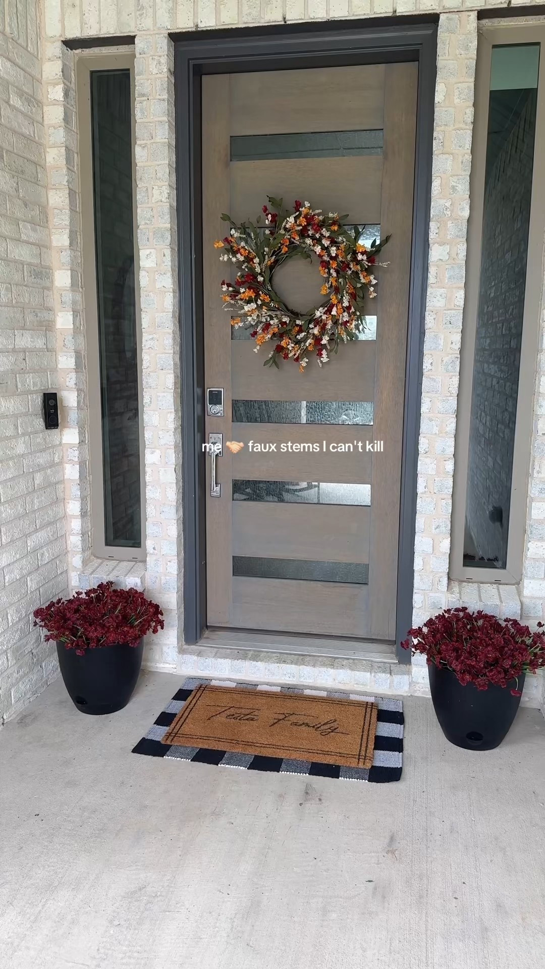 Fall porch, faux flowers, front porch, porch decor, fall decor 

#LTKFindsUnder50 #LTKHome