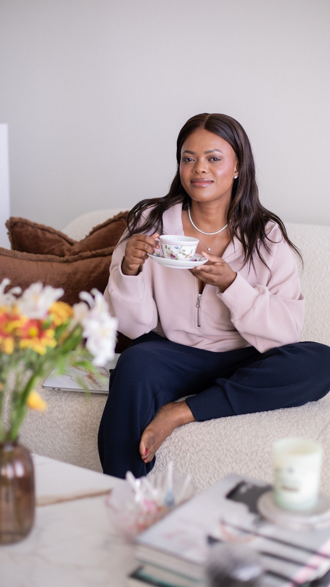 Chicest tea kettle 🫖 

Outfit varley

#LTKHome #LTKStyleTip