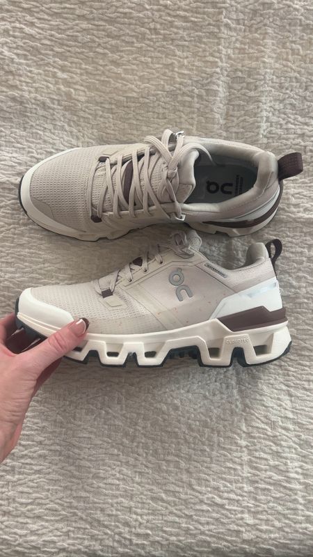 New ON CLOUDwander waterproof sneaker in the most gorgeous beige/grieve/brown color tone. High sell out risk. 

#LTKshoecrush #LTKGiftGuide #LTKstyletip