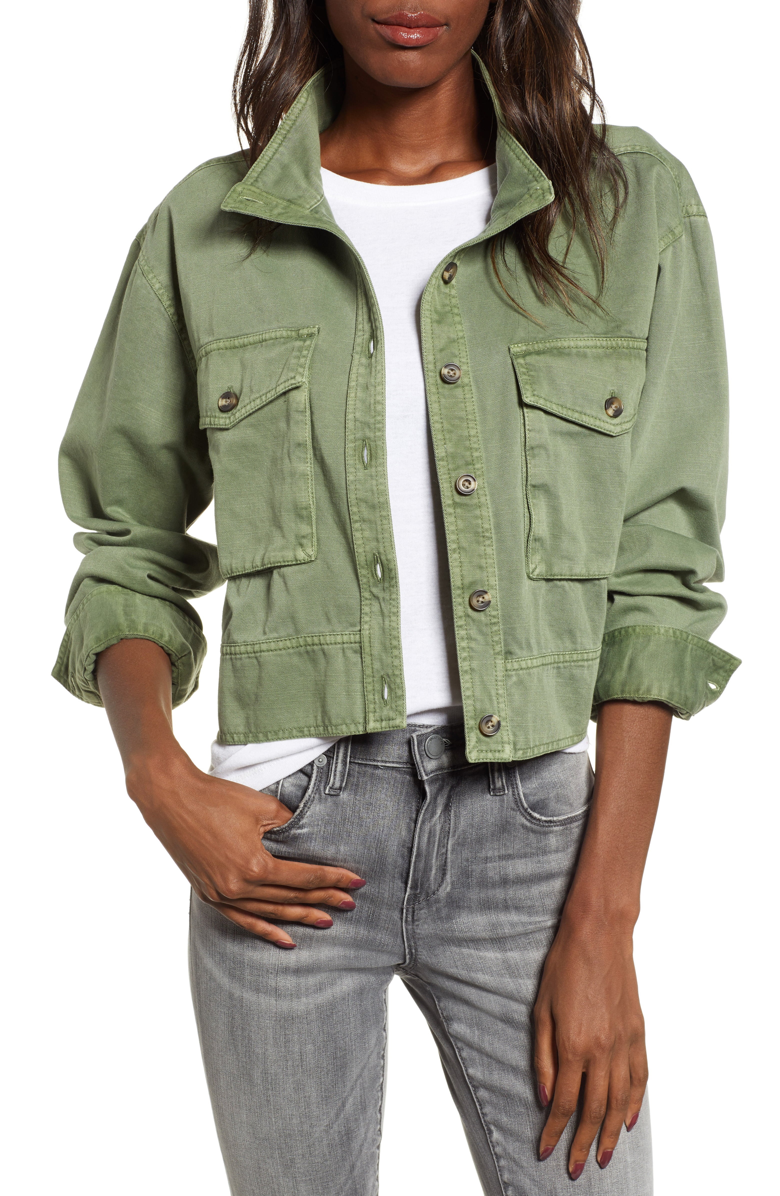 Crop Military Jacket | Nordstrom
