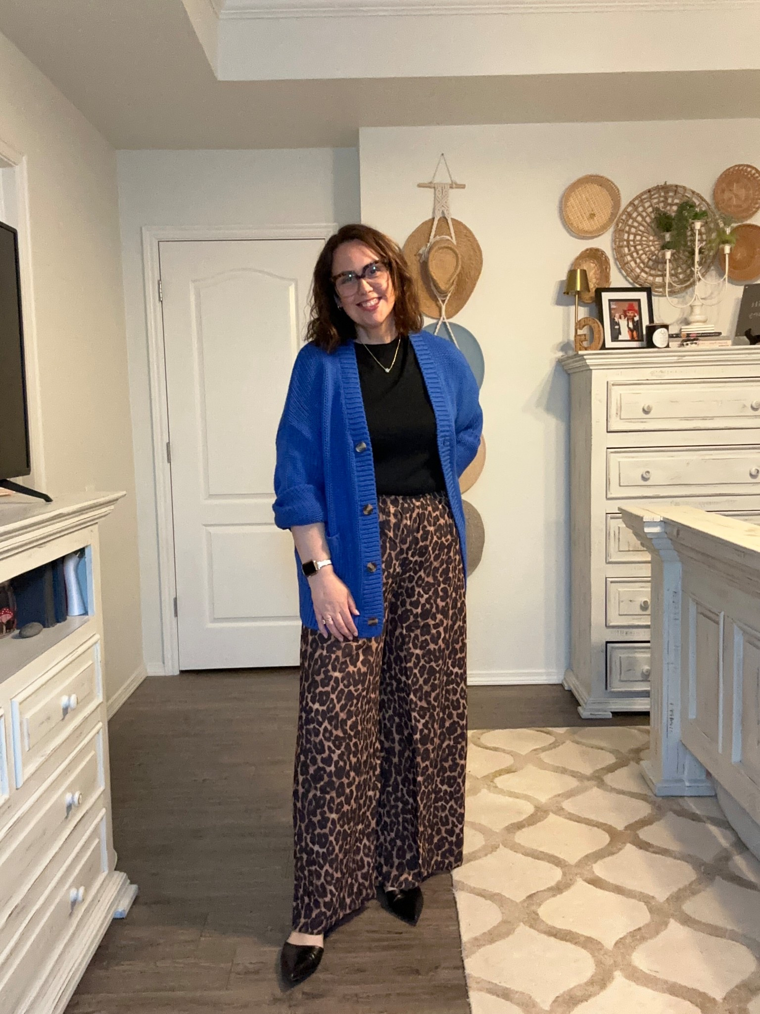 💙🐆

#LTKStyleTip #LTKOver40 #LTKWorkwear