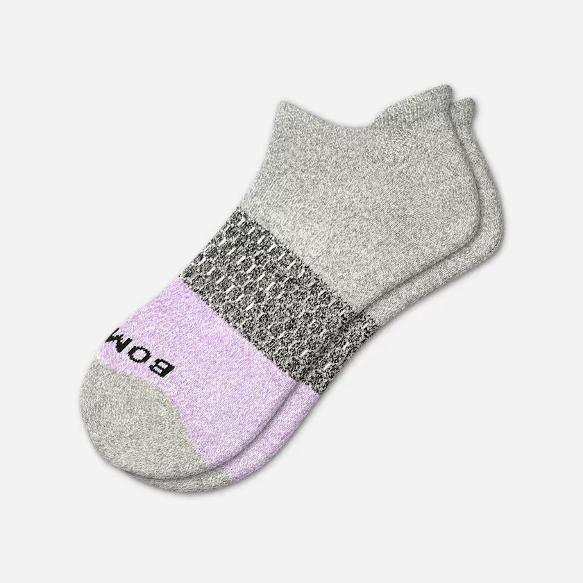Women's Tri-Block Ankle Socks | Bombas