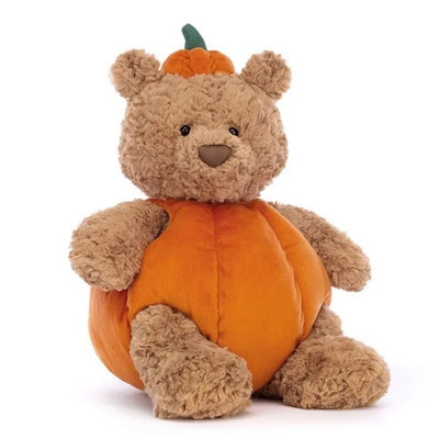 Jellycat Bartholomew Bear Pumpkin 36cm Plush Christmas Soft Collectible | eBay | eBay US