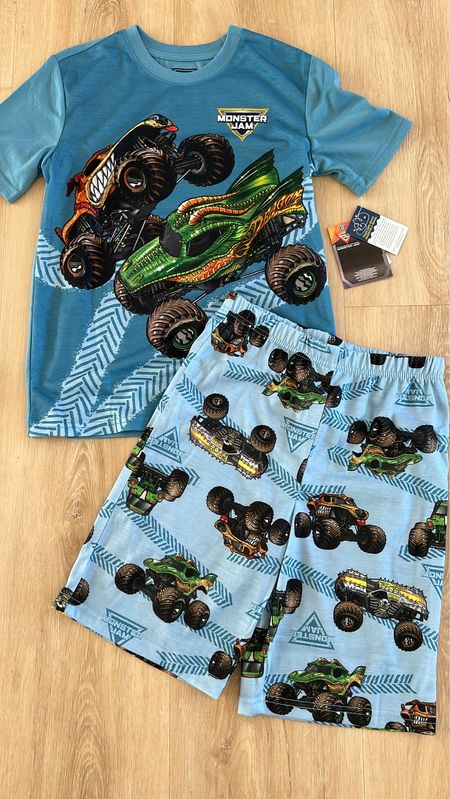 Ordered some cute things from Walmart for Sawyer, including the monster truck pajamas that he had on last night.  He’s also been loving the Pokémon crocs, the shorts are for school uniform, or for church on Sunday or going anywhere. He loves the elastic waist!

#LTKSeasonal #LTKkids #LTKfindsunder50
