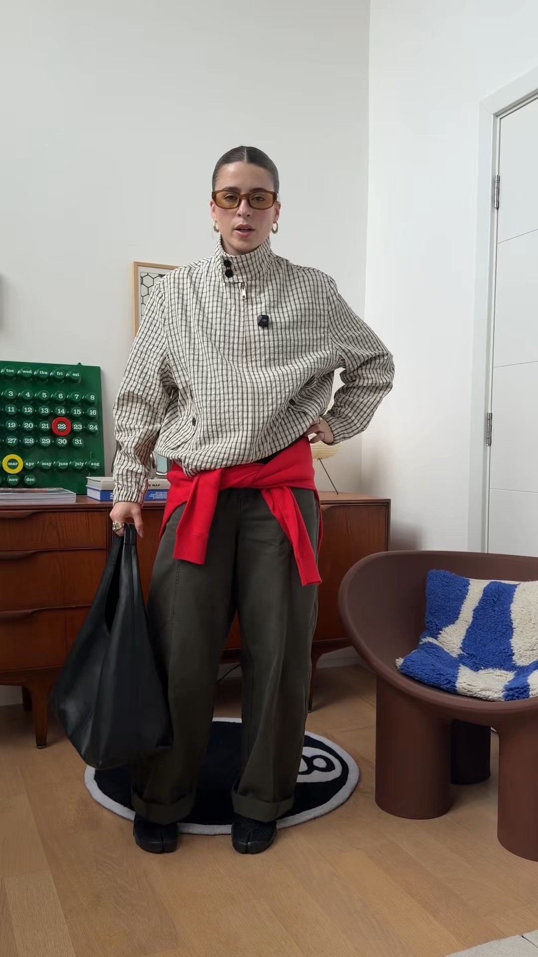 Easy spring outfit featuring a funnel neck jacket & green trousers 

#LTKuk #LTKeurope #LTKspring