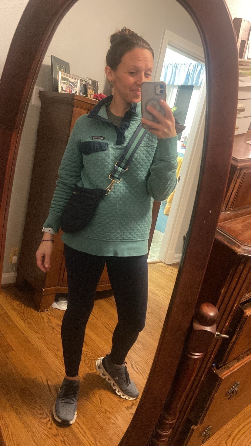 Lillian had a late night soccer game tonight so after church we grabbed some pizza and I threw on something much more cozy 

#LTKmomlife #LTKootd