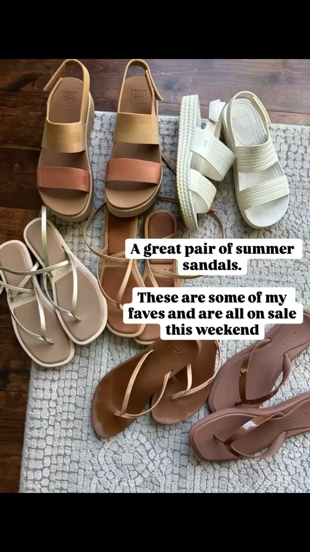 @reef
25% off sandals through the weekend

#LTKSaleAlert