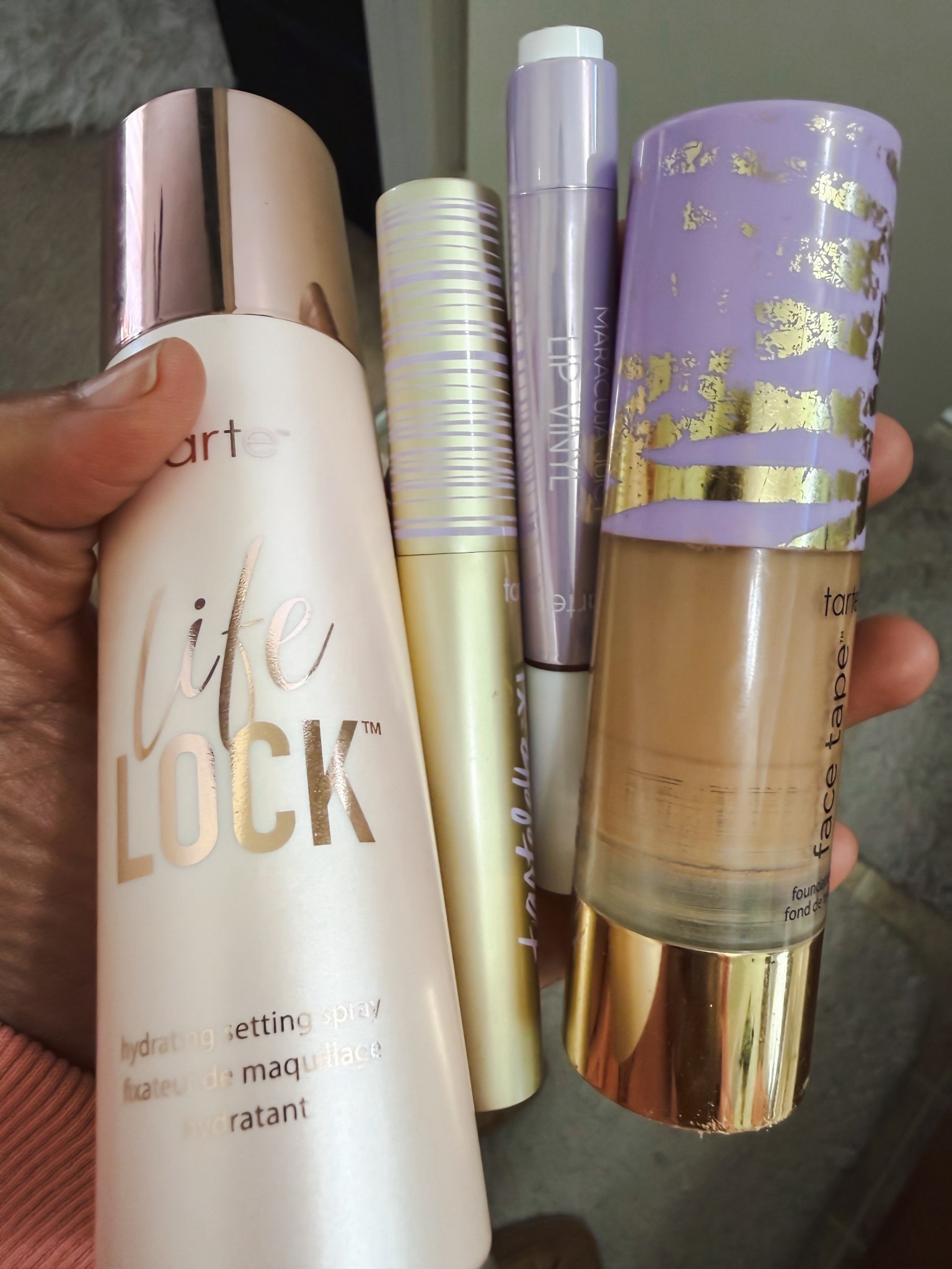 Spring glam just got better 🌸 I’m stocking up during the Tarte Cosmetics Spring Sale on the LTK app — 35% off sitewide + free shipping! These are some of my everyday favorites from my makeup routine, including my go-to Face Tape foundation, tubing mascara, hydrating setting spray, and the Tartelette eyeshadow palette. I love mixing 3 different combo looks for fresh spring makeup that’s glowy, natural, and effortless. Run to LTK before the sale ends! ✨💄


tarte spring sale, tarte makeup haul, tarte face tape foundation, tarte life lock setting spray, tarte tubing mascara, tartelette eyeshadow palette, spring makeup routine, clean beauty makeup, glowy spring makeup look, everyday makeup favorites, tarte cosmetics sale LTK, spring beauty deals#TarteCosmetics #TarteMakeup #TarteSale #SpringMakeup #MakeupHaul #BeautyDeals #GlowyMakeup #EverydayMakeup #LTKFinds #CleanBeauty #MakeupFavorites #ShopLTK @Tarte 

#LTKSpringSale #LTKBeauty #LTKSaleAlert #LTKOver40