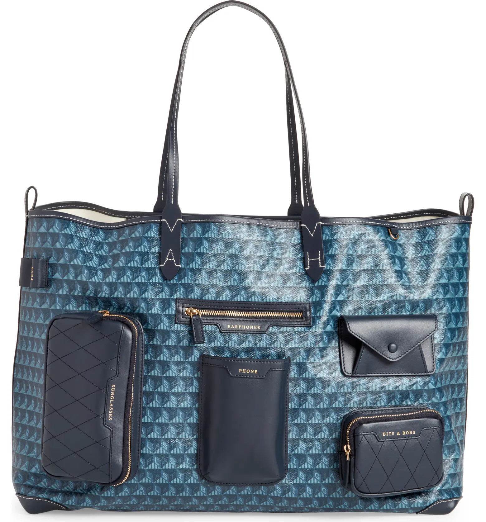 Extra Large I Am a Plastic Bag Multi Pocket Tote | Nordstrom