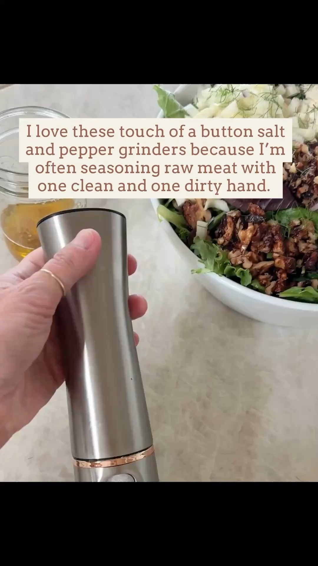 Automatic salt and pepper grinder

#LTKSeasonal #LTKHome #LTKdayinmylife