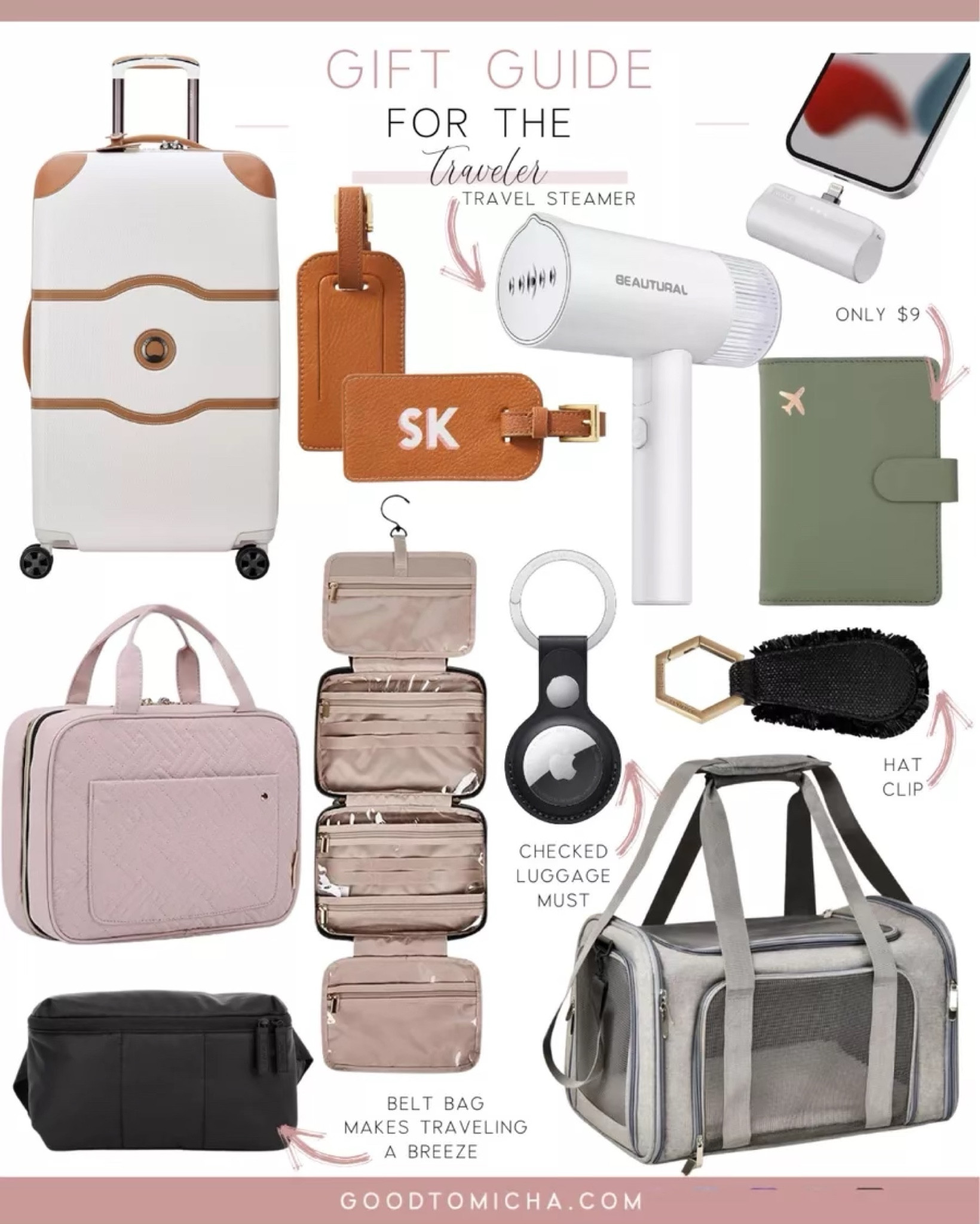 Gift ideas for the Traveler! 🤍

Travel gift ideas. Gift guide for the traveler. Gifts for travelers. Travel essentials. Plane essentials. 

#LTKGiftGuide #LTKHoliday #LTKtravel