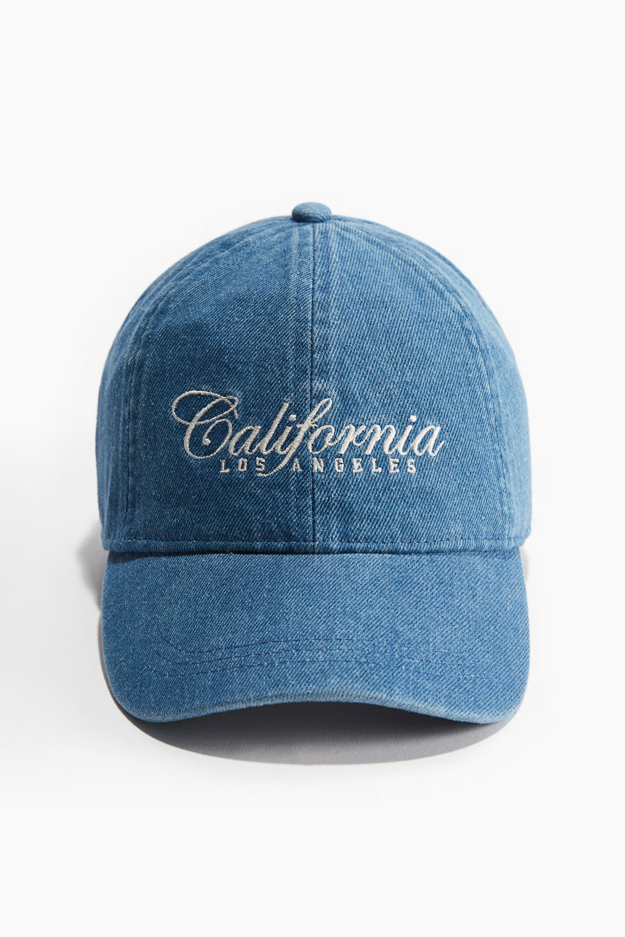 Embroidered denim cap | H&M (UK, MY, IN, SG, PH, TW, HK)