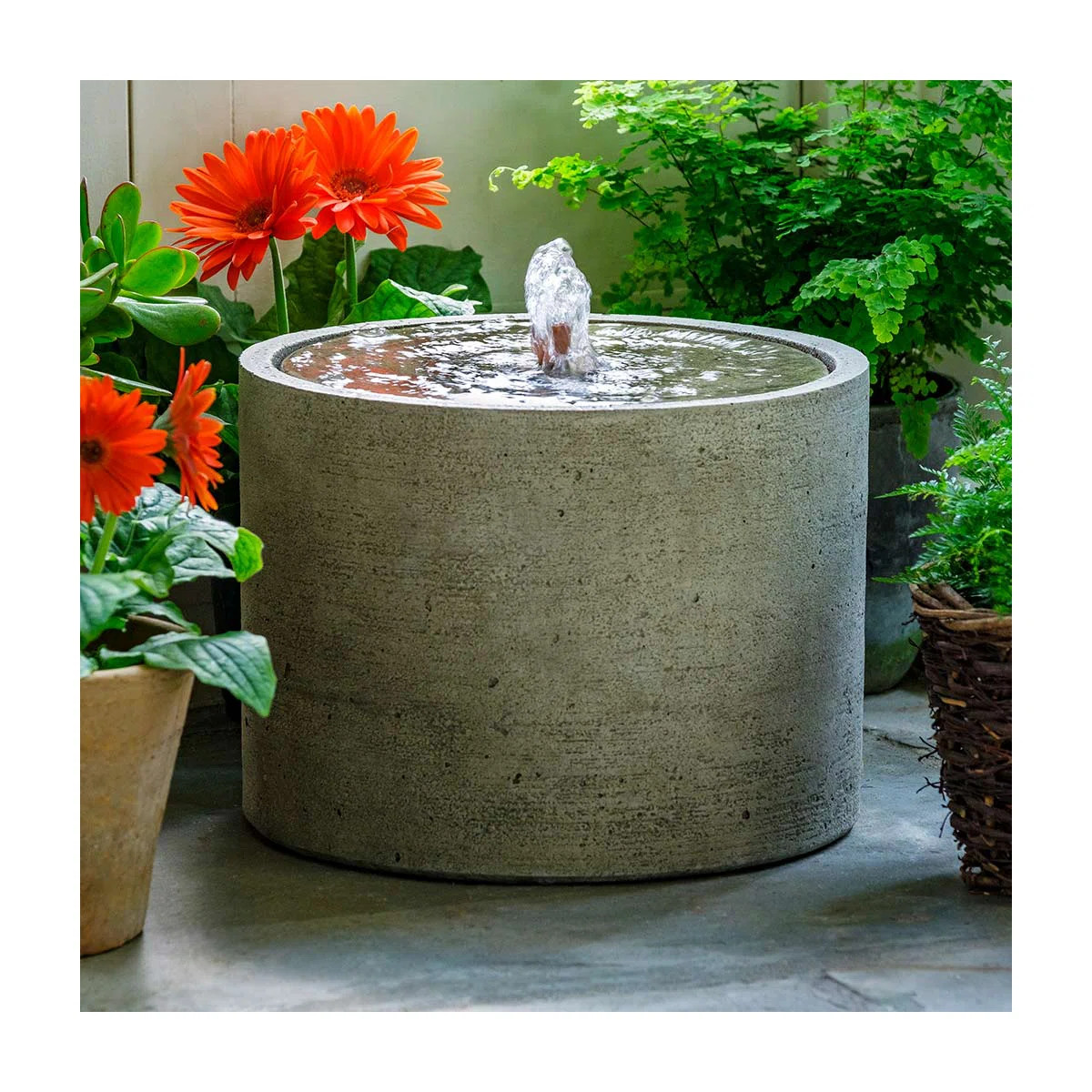 Evita Hand Crafted Weather Resistant Floor Fountain | Wayfair North America