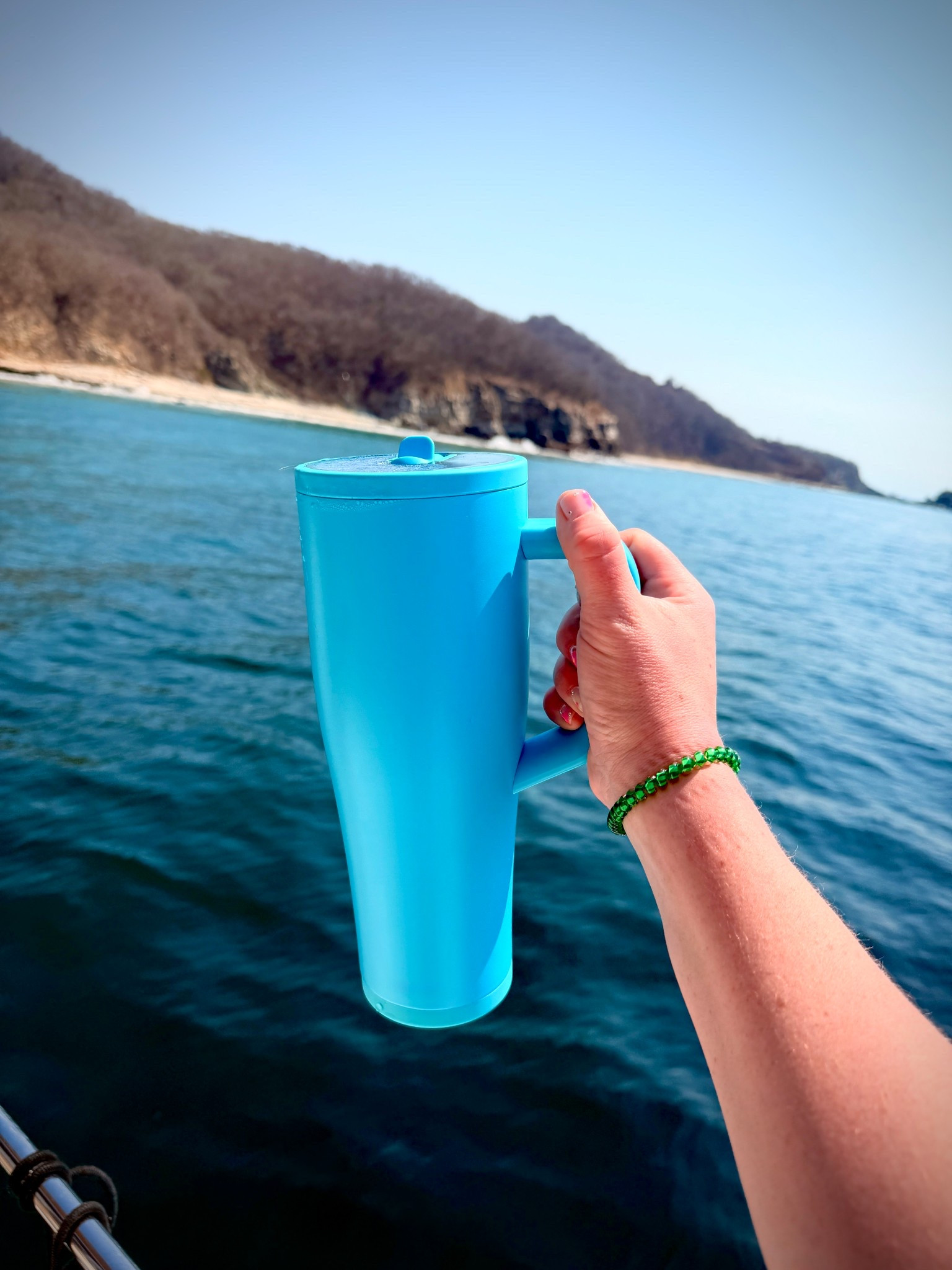 My favorite tumbler is my IceShaker! 40oz, silicone bottom, left or right handed handle drinkin, all the pieces are removable for cleaning, silicone straw topper and does not spill. 

#LTKmomlife