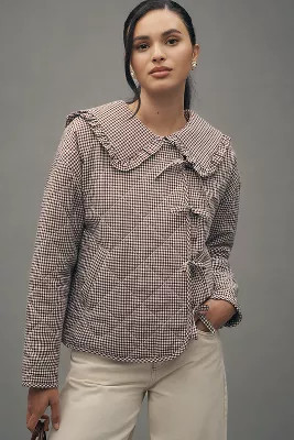 Maeve Collared Quilted Jacket | Anthropologie (US)