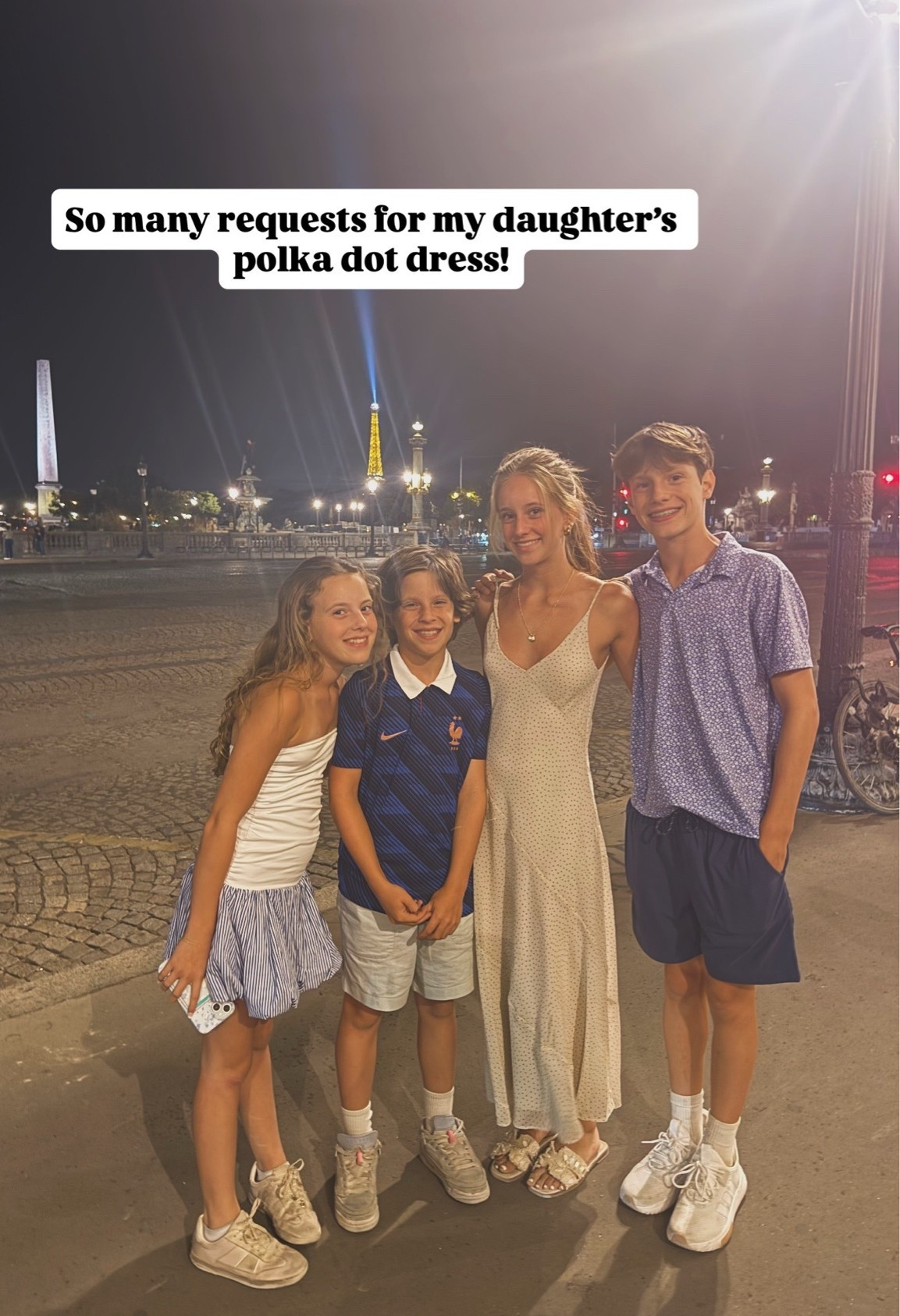Linking both my girls outfits in Paris! My younger daughter absolutely loved this cute dress with the striped bubble hem. And I am obsessed with my older daughter’s gorgeous @Aritzia  chiffon slip dress. 🇫🇷

#LTKdayinmylife #LTKootd #LTKKids