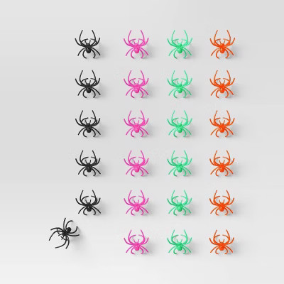 24ct Spider Rings Party Favors - Hyde and EEK! Boutique™ | Target