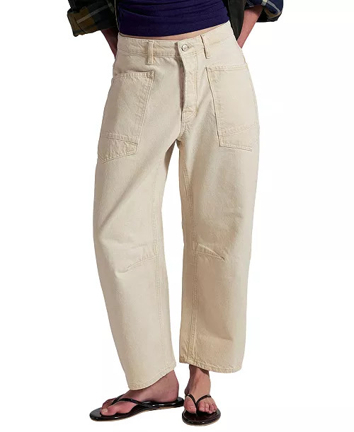 Women's We The Free Cotton Minimalist Moxie Boyfriend Jeans | Macy's