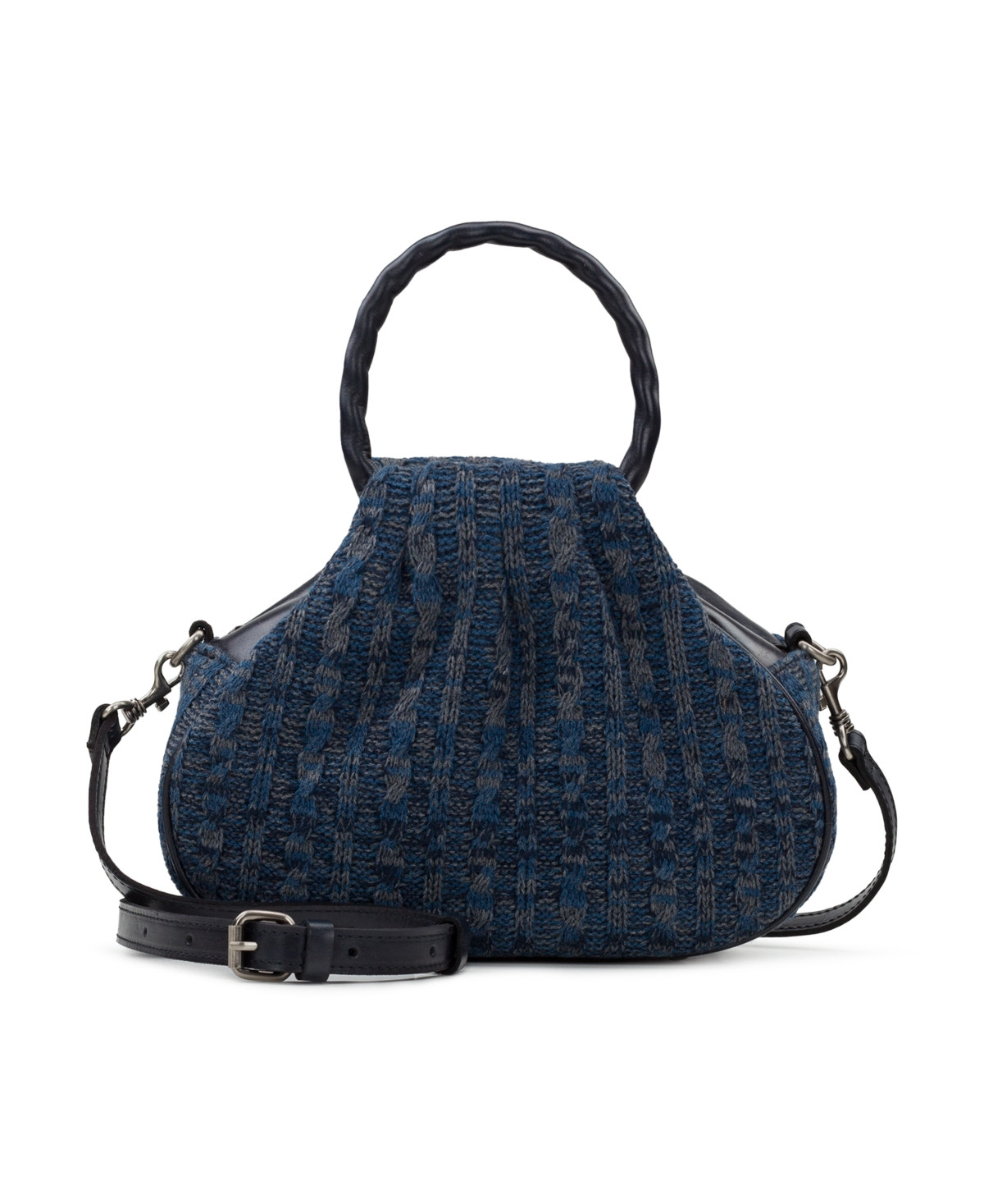 Patricia Nash Milburn Knitted Crossbody Bag - Blue | Macy's