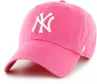 ‘47 Women's New York Yankees Clean Up Pink Adjustable Hat | Dick's Sporting Goods